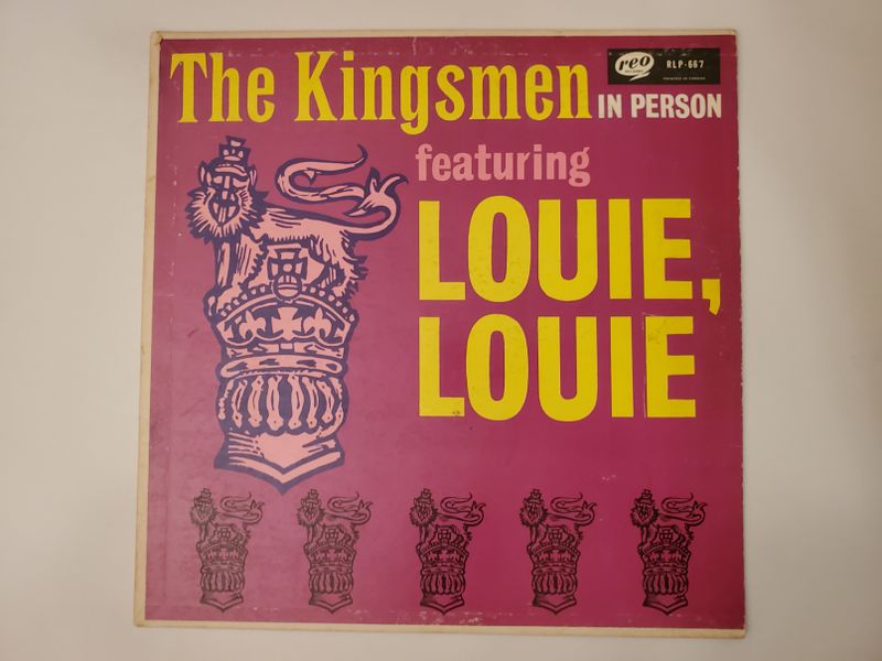 The Kingsmen The Kingsmen in Person featuring Louie, Louie vinyl record